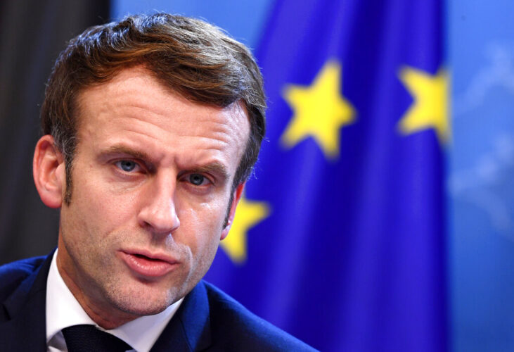 Wed. 8:53 a.m.: With salty language, Macron berates France's unvaccinated